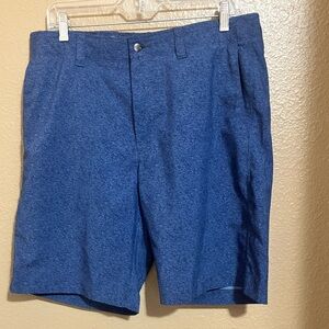 Callaway Men's Navy Blue Flat Front Shorts